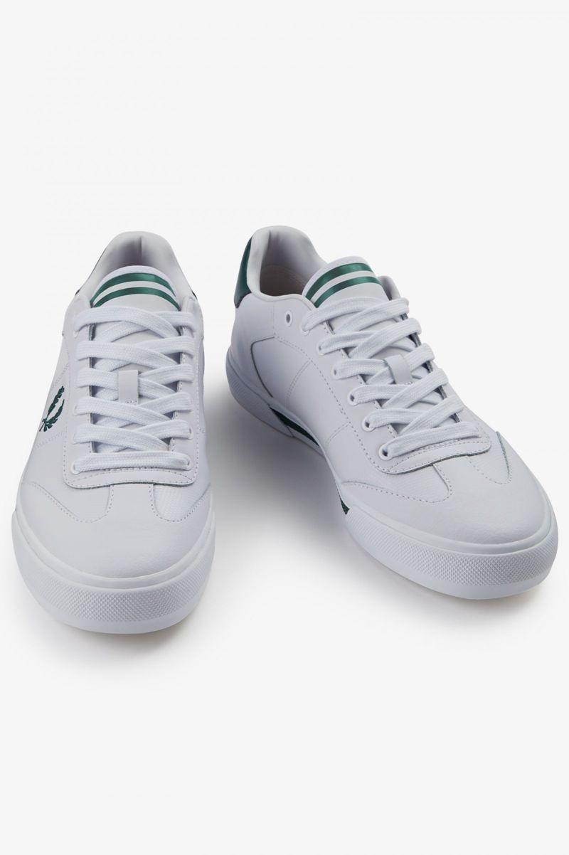 White Fred Perry Clay Men's Shoes | PH 1119GSOL